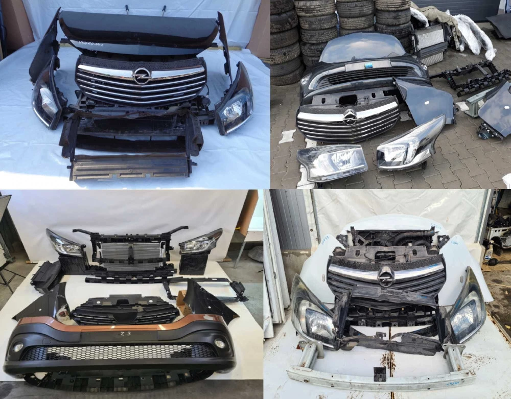Бампер разборка Opel Vivaro/Antara/Grandland X/Corsa E F/Insignia