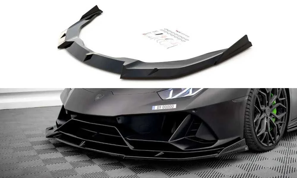 Спліттер Lamborghini Huracan EVO тюнінг обвіс губа юбка елерон