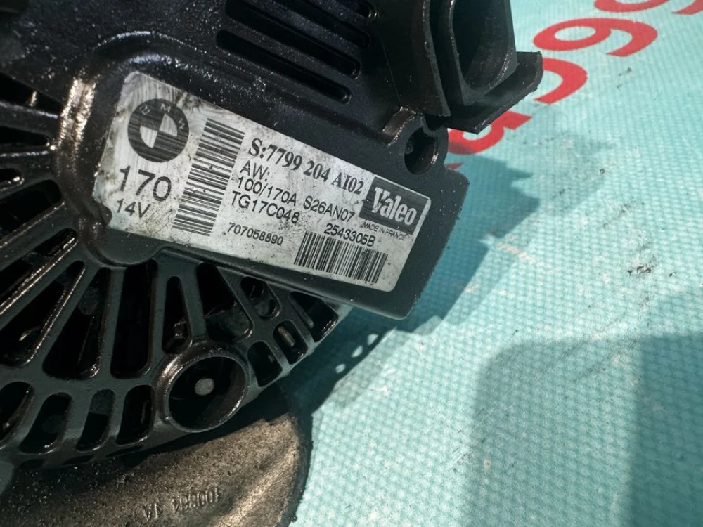 Генератор BMW e90 e60 170A 180A бмв 2.0d