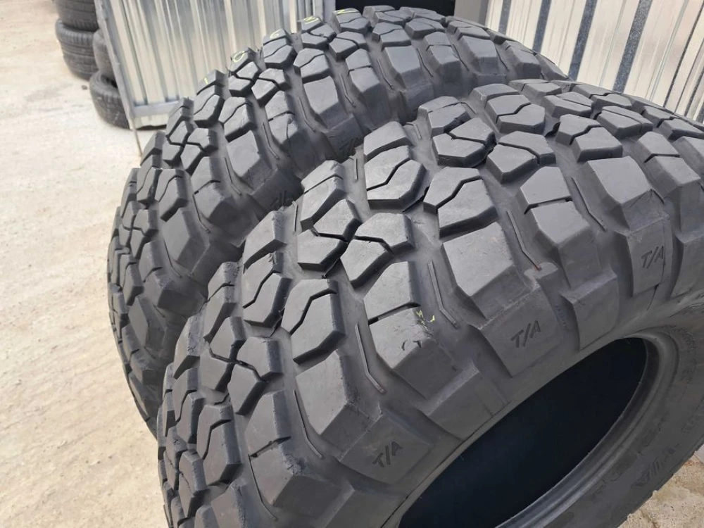 Резина 95%(13мм) протектор BF Goodrich 37x12,50 R17 Mud Terrain TA KM2