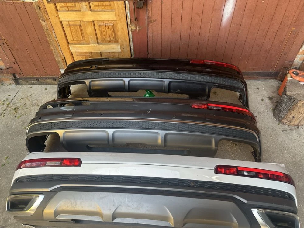 Бампер задній Audi Q7, 16-19, 19-22рік