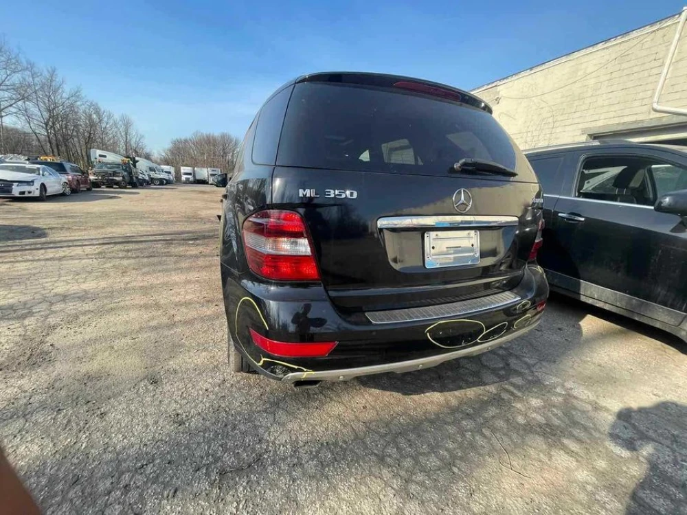 Дефлектор молдинг губа накладка подкрылок Mercedes ML W164 Мерседес МЛ