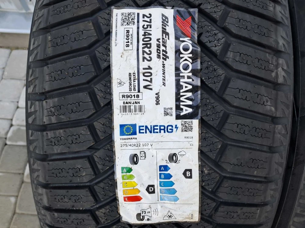 Резина зима НОВА Yokohama 275/40 R22 315/35 R22 bluEarth winter V906