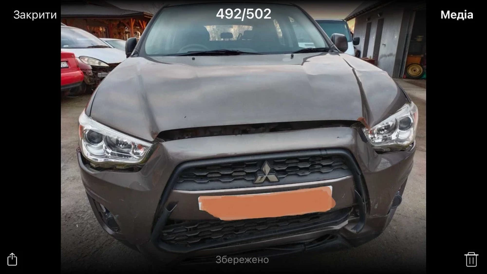 Кузовні запчастини,автозапчасти б/у для Mitsubishi ASX