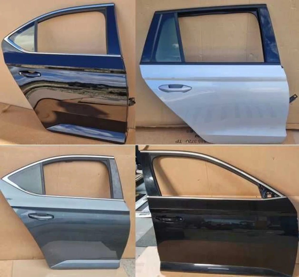Шкода Двери Комплектные Голые на все модели в разных цветах Skoda