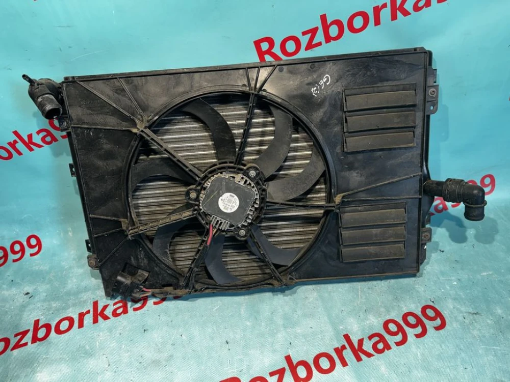Вентилятор охолодження vw golf 6 Audi Skoda радіатор 1.6tdi