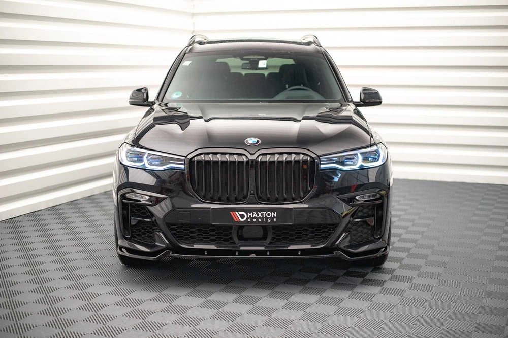 Обвес BMW x7 g07 M-sport тюнинг сплиттер губа пороги диффузор