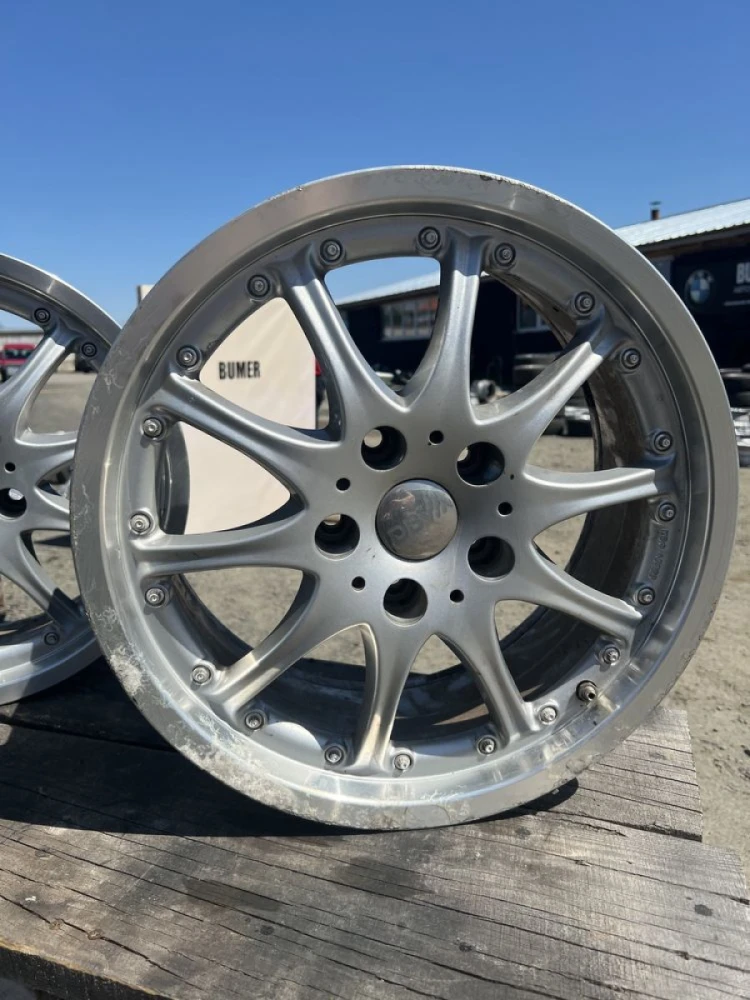 Диски БМВ Е46 R17 BBS ЕТ47 5х120 Титани