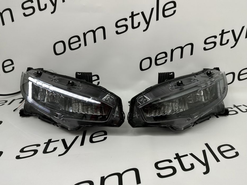 Фары Honda Civic X 2016-2022 full led