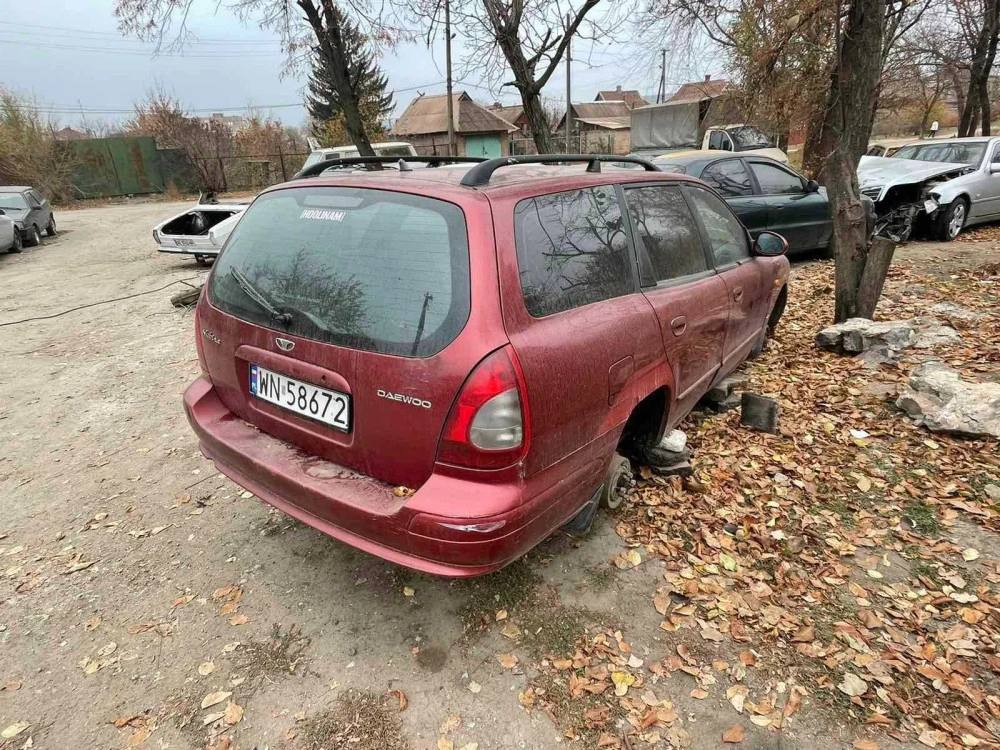 Комплект бампер+туманки оптика Daewoo Leganza