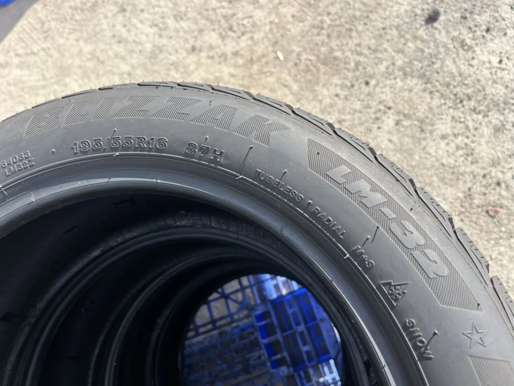 195/55 r16 Bridgestone Blizzak LM-32 98% Резина зимняя