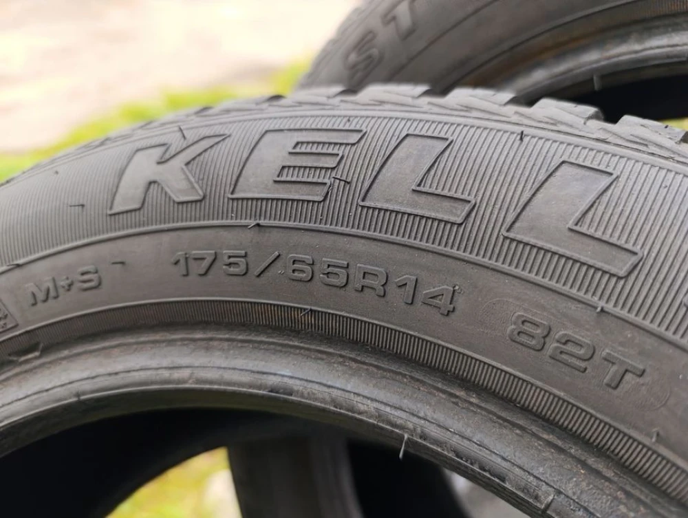 Майже нові зимові шини Kelly 175/65 R14 резина Р14