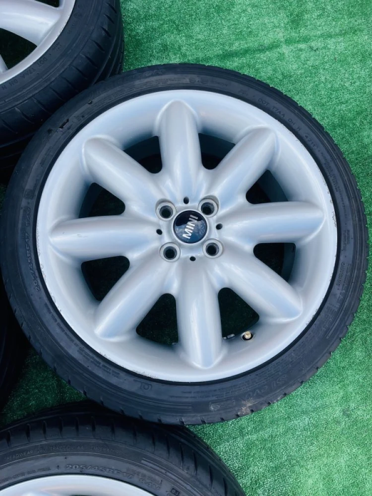 Диски 4/100 R17 з резиною 205/45 RF17