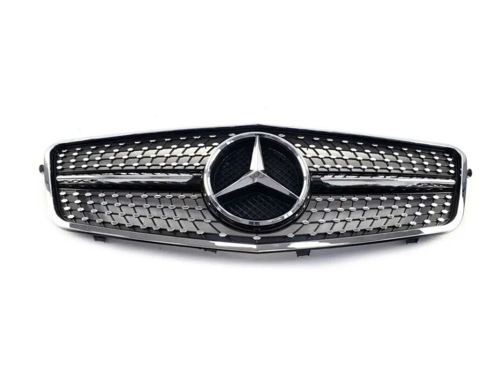 Решетка радиатора mercedes  E W212 2009-2013год Diamond Black