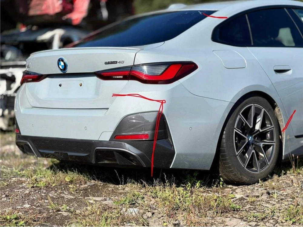Четверть крыло лонжерон BMW I4 G26