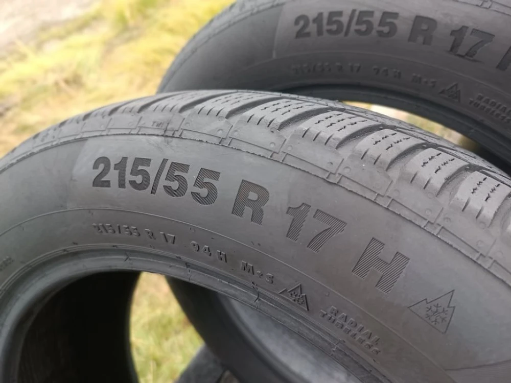 Зимові шини Continental 215/55 R17 резина Р17