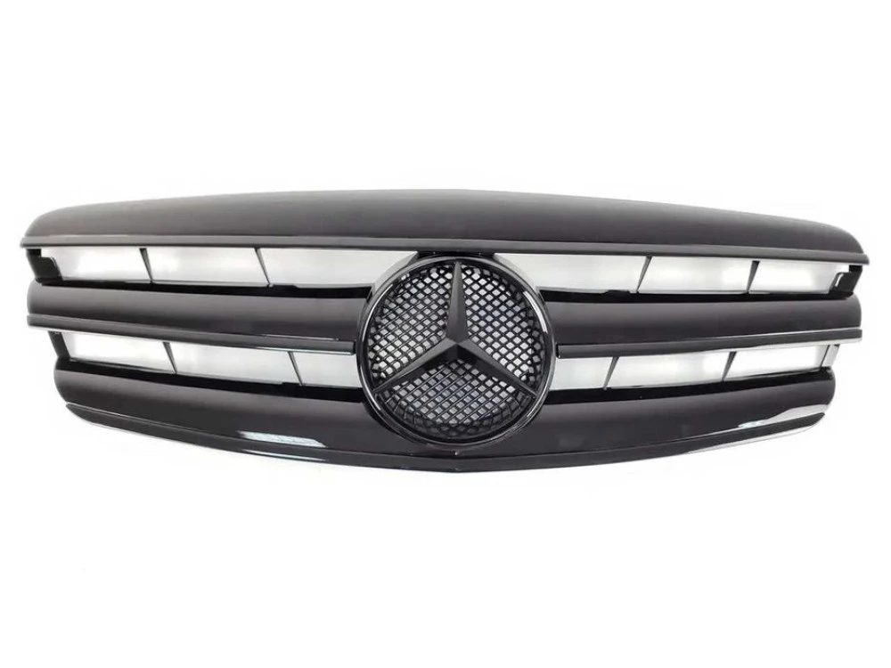 Решетка радиатора mercedes S w221 2006-2009год.Cl All Black Grille