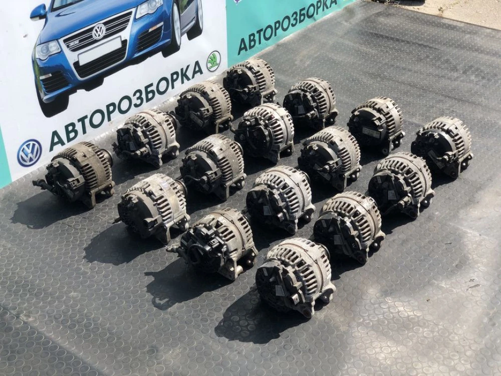 Генератор Пассат Б6 Б7 СС Skoda A5 Golf 5 Caddy Touran 2.0 1.9 1.6 1.4