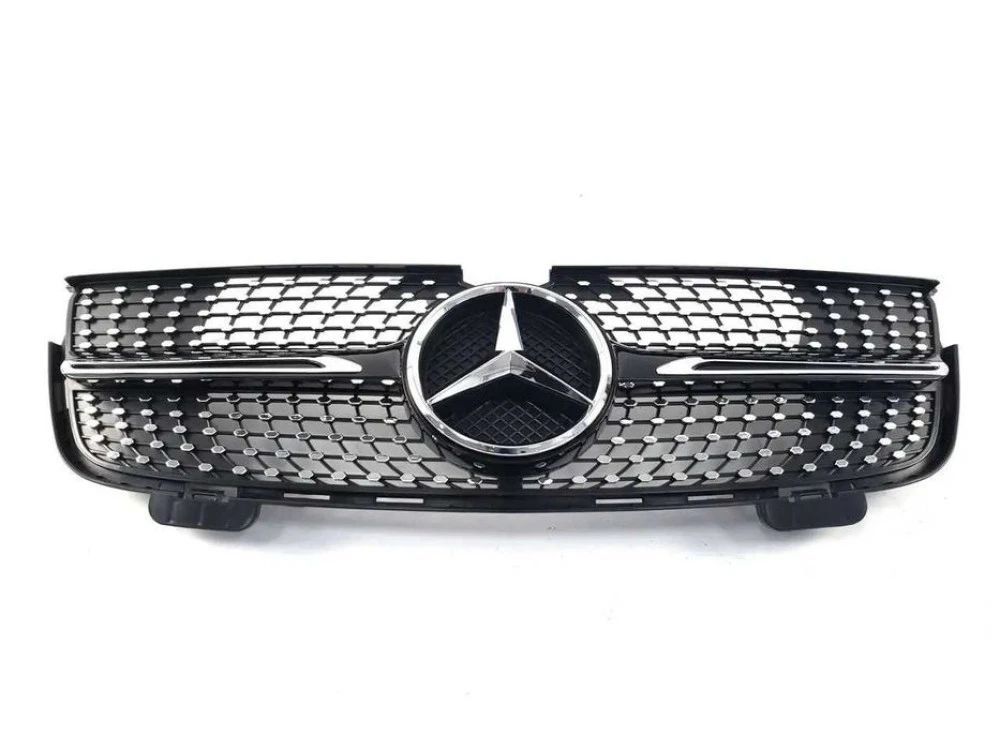 Решетка радиатора mercedes GL/Х164 2007-2009год.Diamond Black