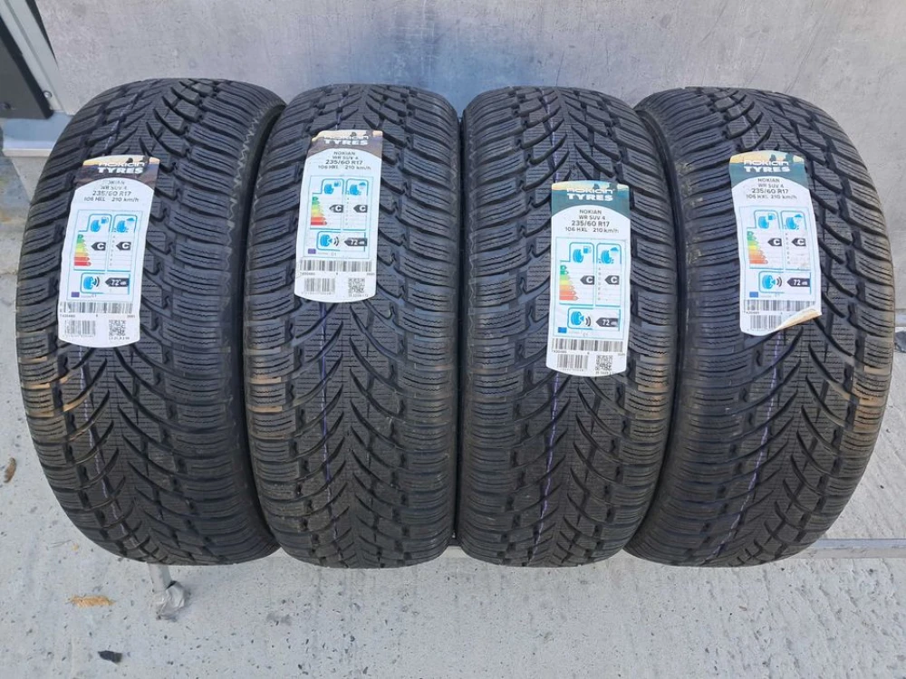 Резина зима НОВА Nokian 235/60 R17 WR SUV 4 106H XL