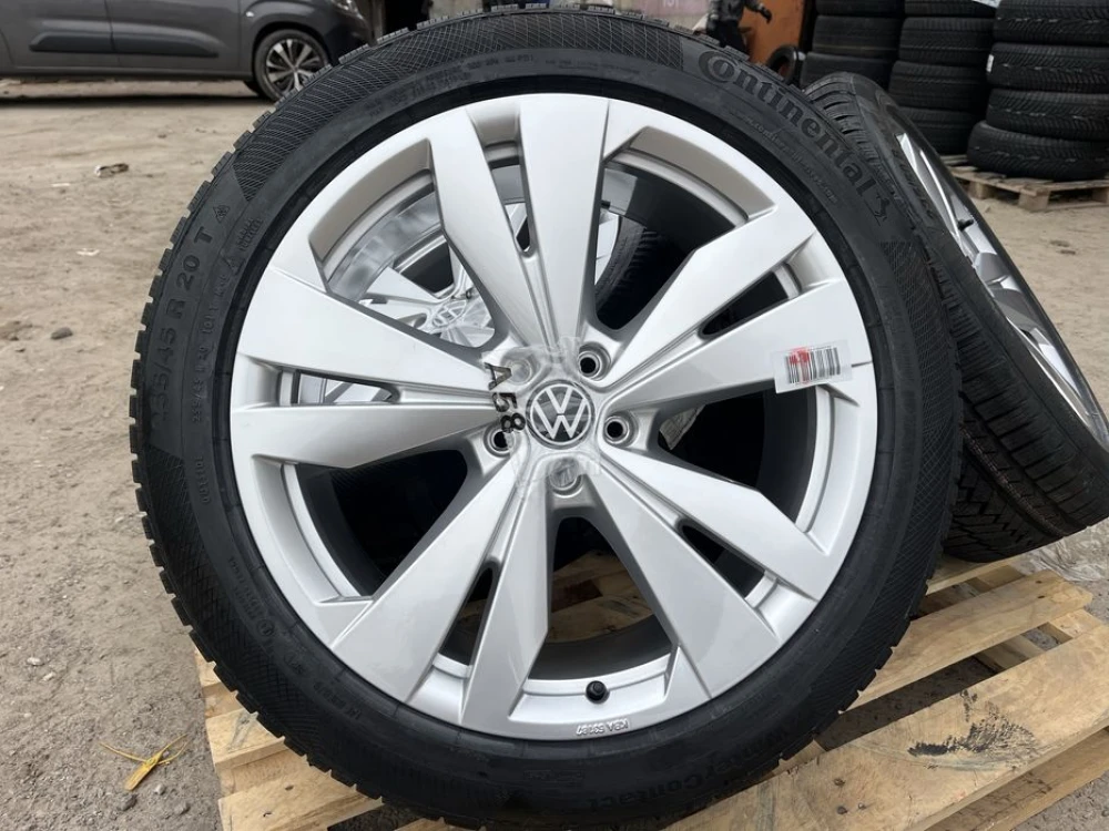 5х112 r20 VW ID4 ID6 Диски + Шины Continental WinterContact НОВЫЕ