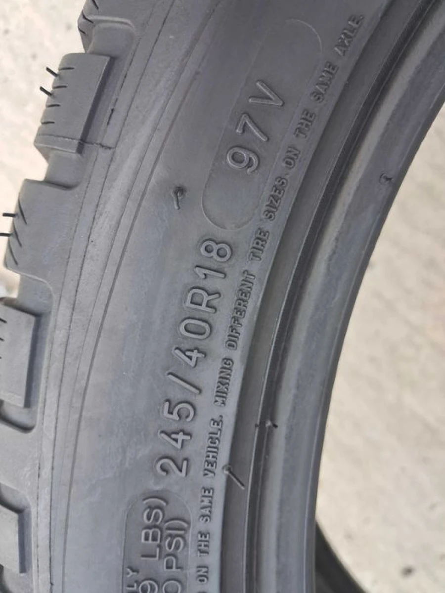 Резина зима 85% протектор Michelin 225/45 245/40 R18 Pilot Alpin PA4