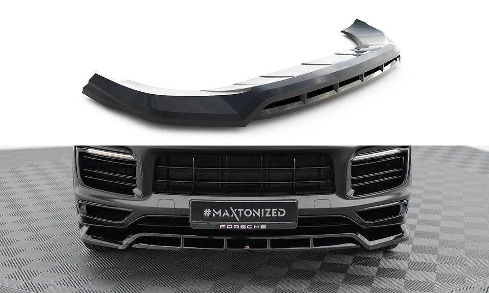 Тюнинг Porsche Cayenne 3 Sport Design обвес губа сплиттер диффузор