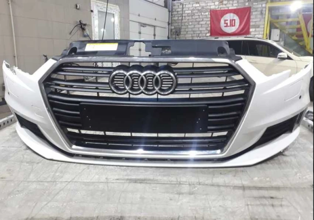Бампер передний Audi A3 (8V) рестайл хетчбек. Разборка Audi A3 8V