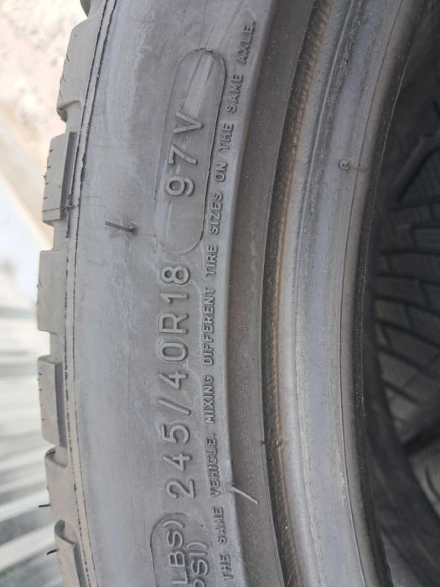 Резина зима 70% протектор Michelin Pilot Alpin 245/40 R18 PA4