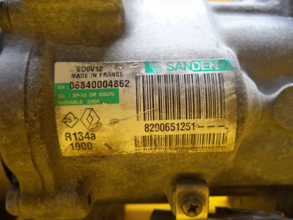 Компрессор кондиционера Nissan Qashqai (J10) Renault Kangoo (1,5 DCi)
