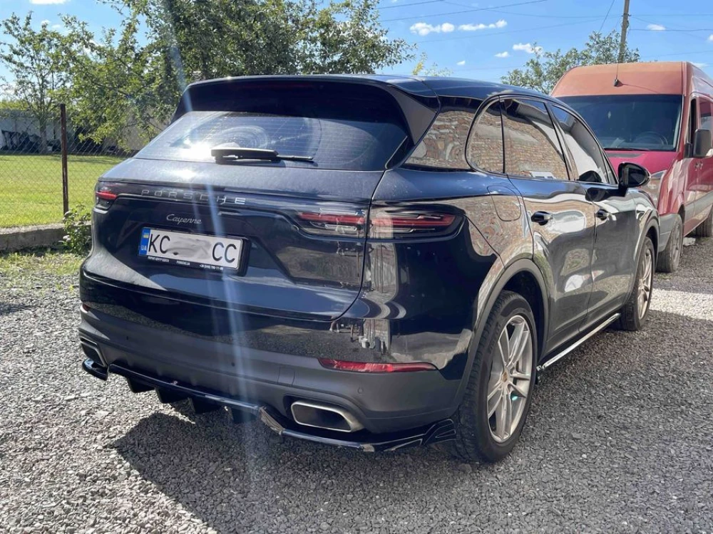 Обвес Porsche Cayenne 3 (18-23) тюнинг губа пороги дифузор