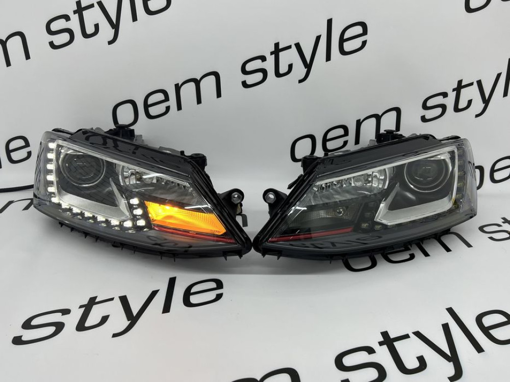 Фары Volkswagen Jetta GLI 2010-2018 LED