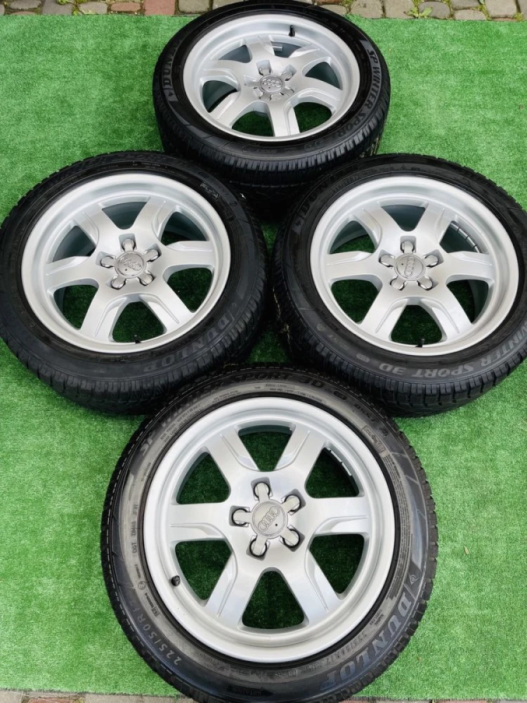 Диски 5/112 R17 Audi з резиною 225/50