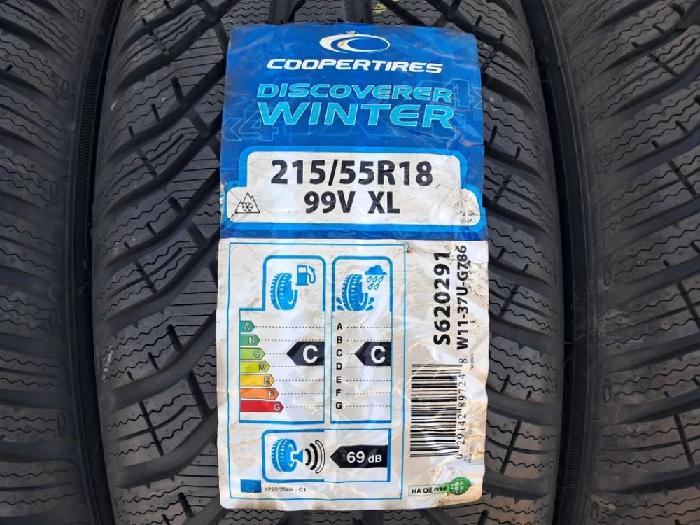 Резина зима НОВА Cooper 215/55 R18 Discoverer Winter Qashqai Mazda