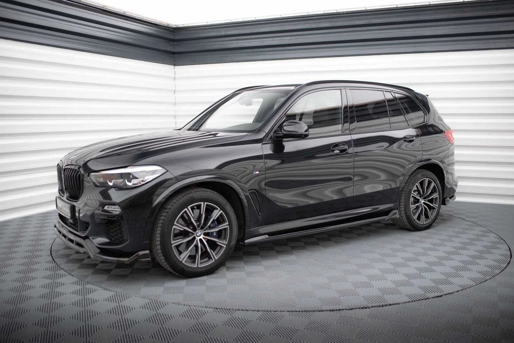 Обвес BMW X5 G05 M-Sport тюнинг губа юбка сплиттер элерон диффузор