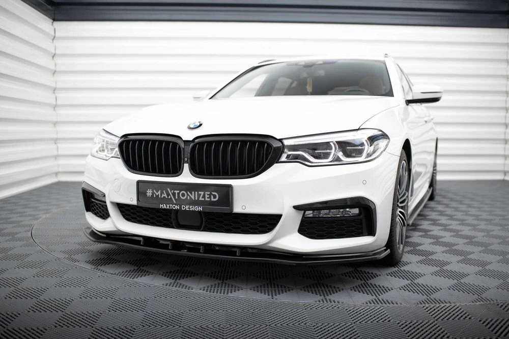 Сплиттер BMW G30 M Sport (17-20) тюнинг обвес губа юбка диффузор