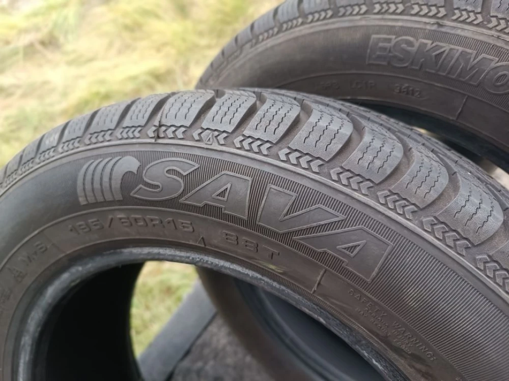 Зимові шини Sava 195/60 R15 резина Р15