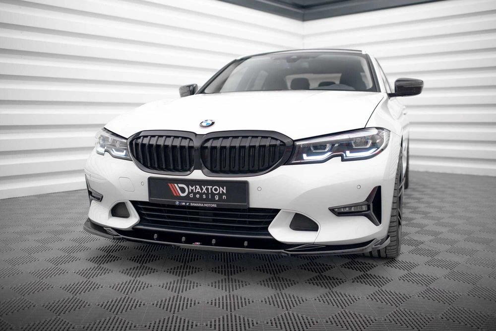 Сплиттер BMW G20 Sport Line тюнинг обвес губа юбка элерон