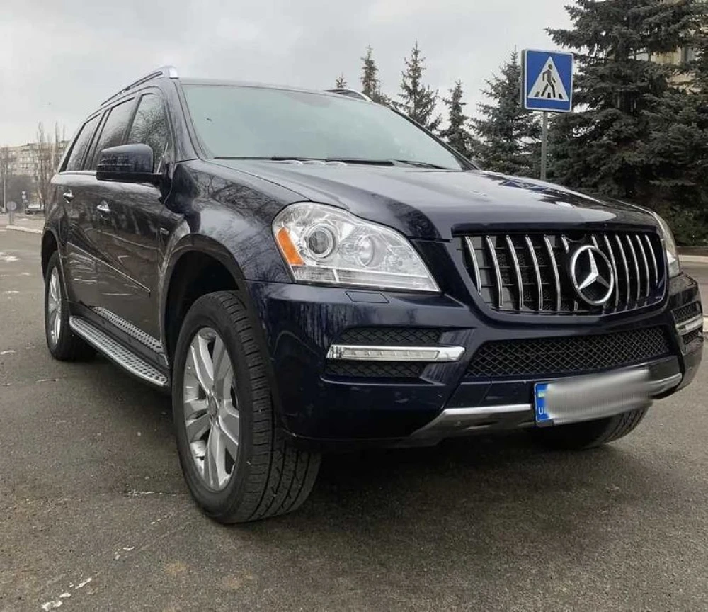 Решетка радиатора mercedes x164 gl w164 ml решітка amg gt diamond