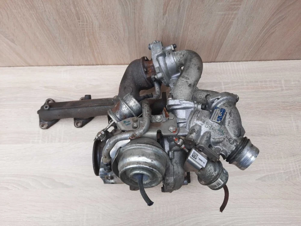 Турбіна BiTurbo BMW E84 X1 E87 123d 2,0d N47D20B 1165-7804637-01