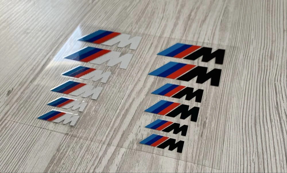 Наклейки на суппорта супорт BMW M M3 M4 M5 M6