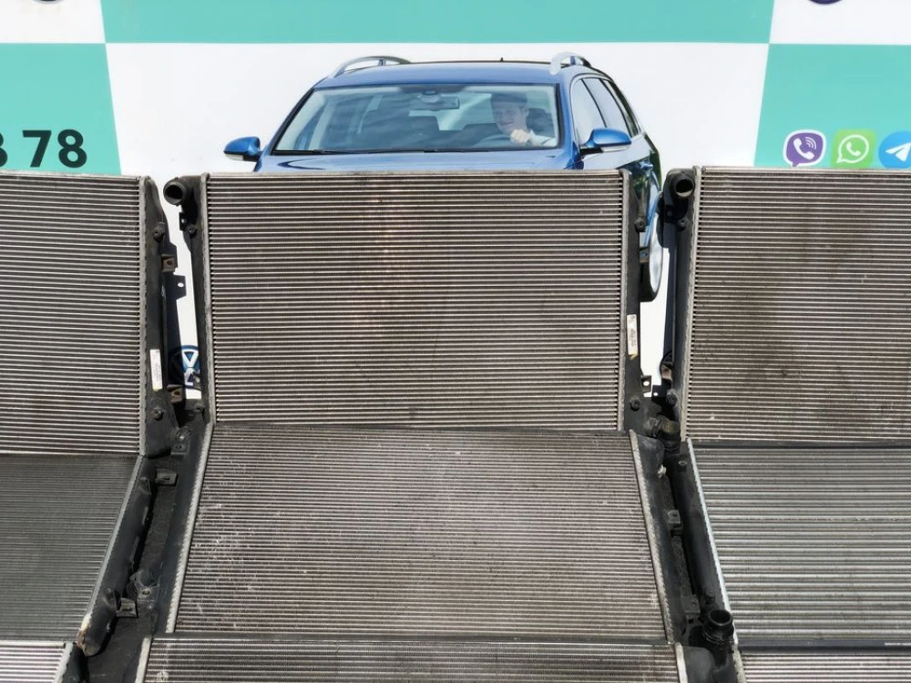 радиатор passat b6 golf 5 skoda a5 touran caddy jetta гольф шкода а5