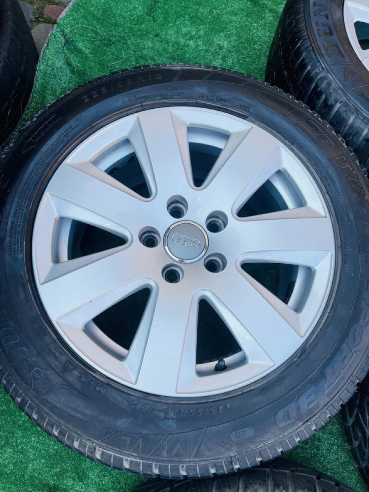 Диски 5/112 R16 Audi Skoda VW з резиною 225/55/16