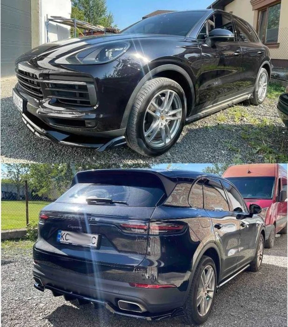 Обвес Porsche Cayenne 3 (18-23) тюнинг губа пороги дифузор