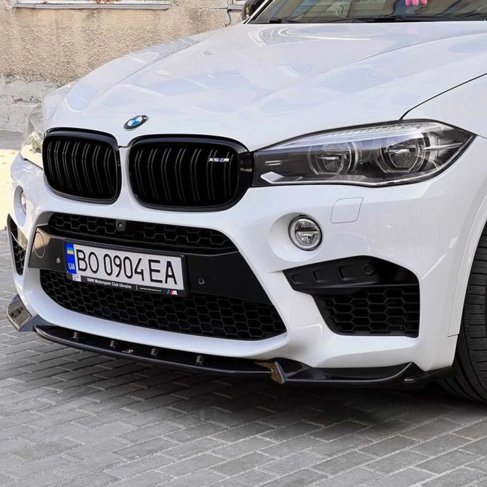 Сплиттер BMW X5M F85 / X5 F15 тюнинг обвес губа пороги спойлер