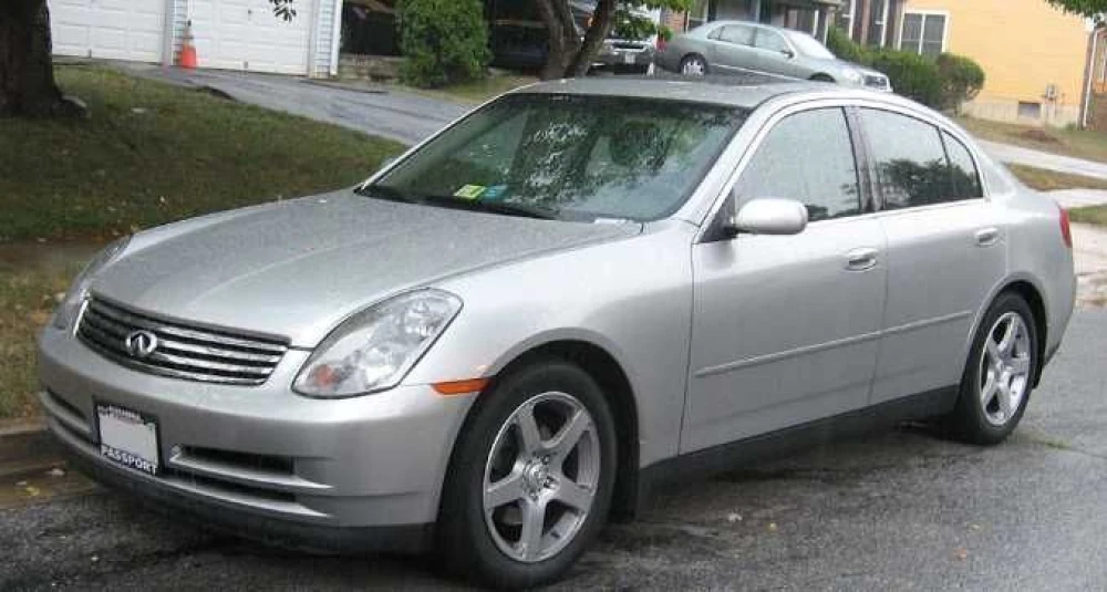 Крыло переднее Infiniti G35 седан дорестайлинг (63100AL530). Разборка