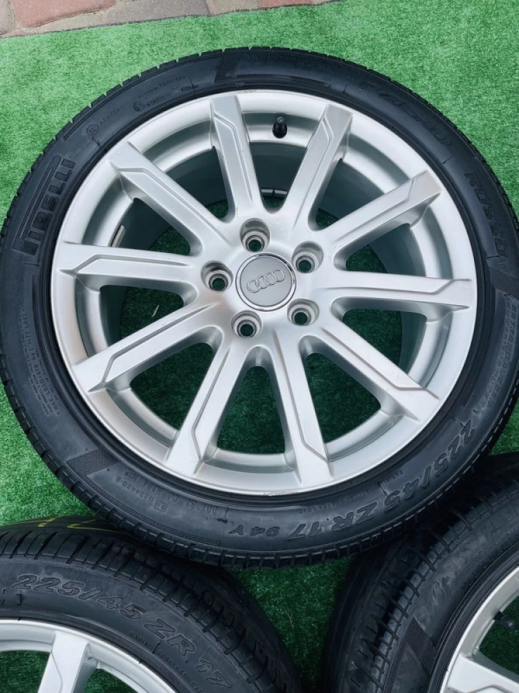Диски 5/112 R17 Audi з резиною 225/45