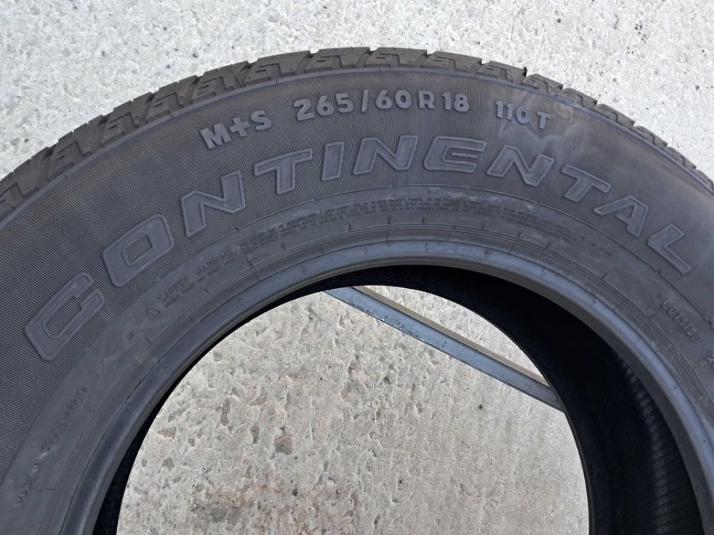 Резина літо НОВА Continental 265/60 R18 Cross Contact LX