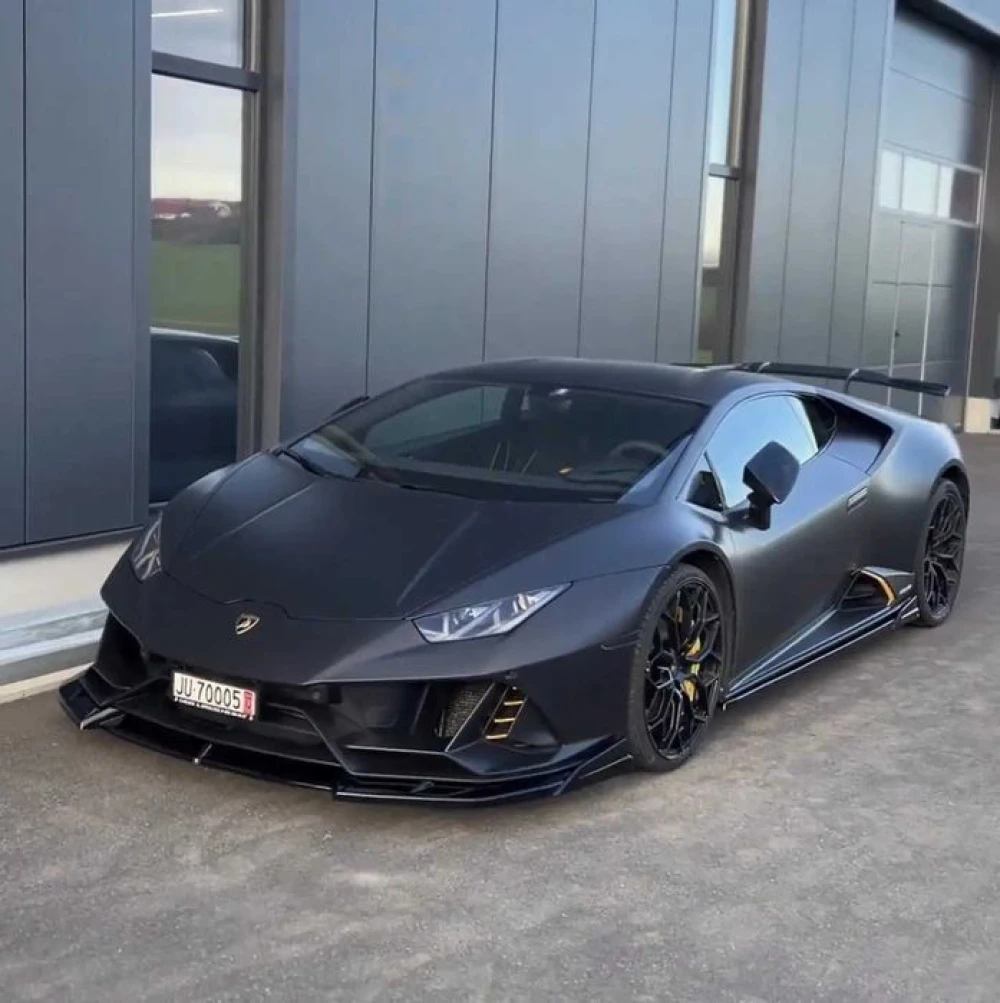 Накладки під пороги Lamborghini Huracan EVO тюнінг обвіс леза