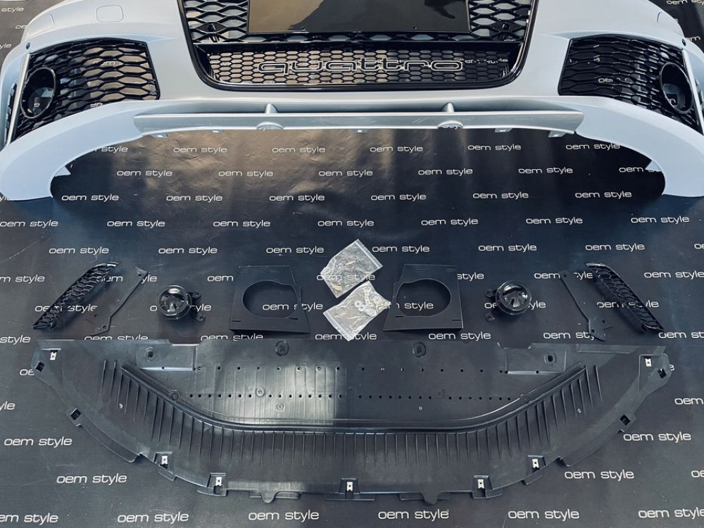 Бампер передний стиль RS6 для Audi A6 C7 2011-2015